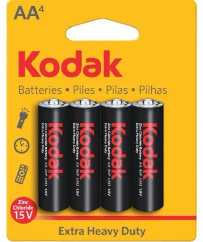 Лот: 14413893. Фото: 1. Батарейка Kodak Ехtra Heavy Duty... Батарейки, аккумуляторы, элементы питания