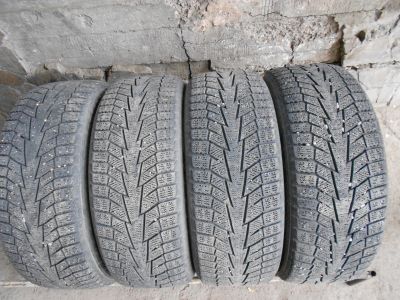 Лот: 22647150. Фото: 1. 4 шт. 205-55-16 Hankook winter... Шины