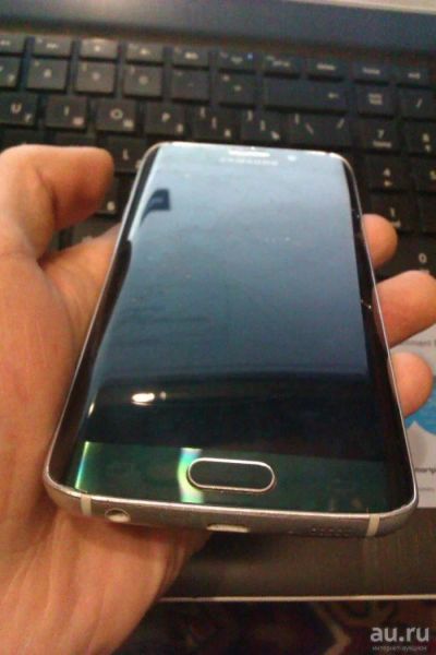 Лот: 8360195. Фото: 1. Samsung galaxy s6 edge emerald... Смартфоны
