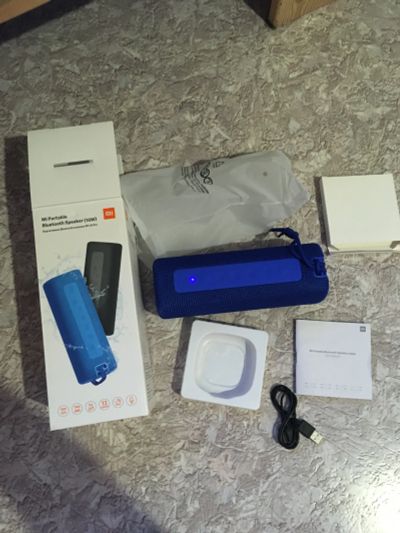 Лот: 19854136. Фото: 1. Колонка Xiaomi mi portable 16w... Портативные, беспроводные колонки