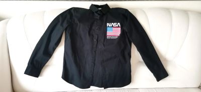 Лот: 18844033. Фото: 1. Рубашка nasa H&M. Рубашки, водолазки