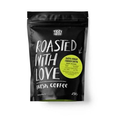 Лот: 11464080. Фото: 1. Кофе свеже-обжаренный Tasty Coffee... Чай, кофе, какао