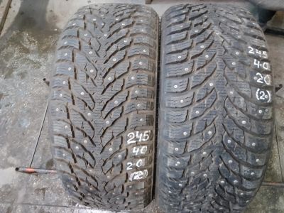 Лот: 21180879. Фото: 1. 2шт 245-40-20 Nokian Hakkapeliitta... Шины