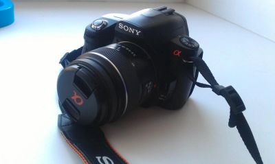 Лот: 3968580. Фото: 1. Sony A290 зеркальный фотоаппарат. Цифровые зеркальные