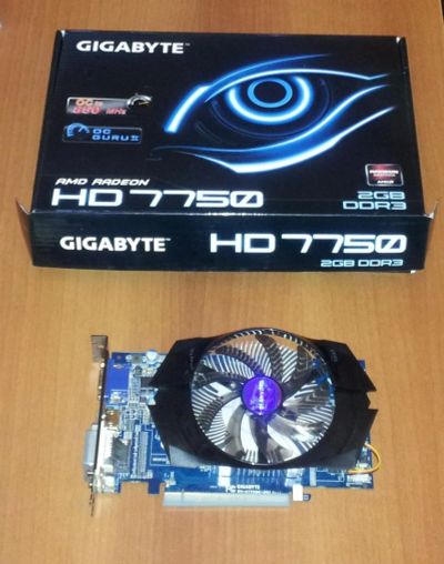 Лот: 3262322. Фото: 1. Продам видеокарту Radeon HD 7750... Видеокарты