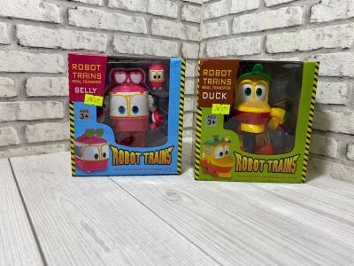 Лот: 12645414. Фото: 1. роботы поезда новые игрушки Утенок... Развивающие