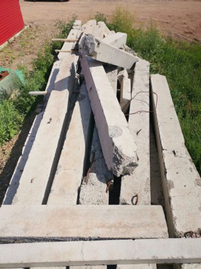 Лот: 16280000. Фото: 1. Сваи ЖБИ б.у. ЖБИ