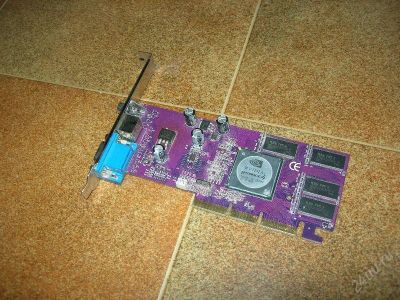 Лот: 151208. Фото: 1. GeForce 4 MX-440. Видеокарты