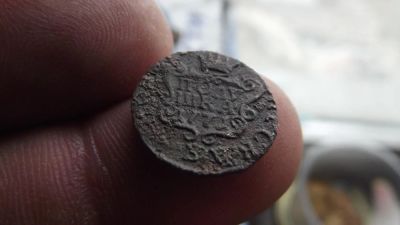 Лот: 11265549. Фото: 1. Сибирская полушка 1771 года. Хорошая... Россия до 1917 года