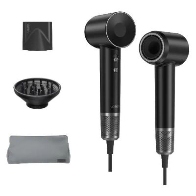 Лот: 24530369. Фото: 1. Фен Laifen Swift Black Silver. Укладка и стрижка волос, бритьё, эпиляция