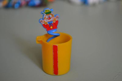 Лот: 5546796. Фото: 1. Киндер (старая коллекция). клоун... Игрушки