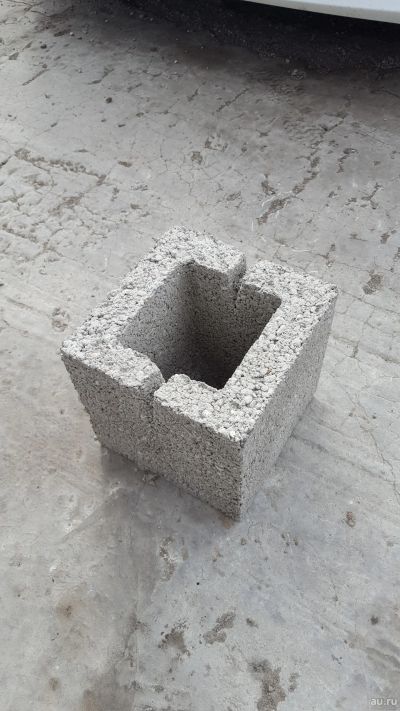 Лот: 13555226. Фото: 1. половинка блока(20*20*20). Блоки, кирпич, брусчатка