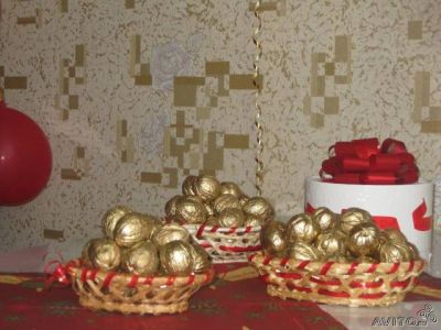 Лот: 3830545. Фото: 1. Орешек с пожеланиями. Другое (ручная работа)