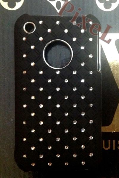Лот: 3101856. Фото: 1. Чехол Накладка iPhone 3G/3Gs Стразы... Чехлы, бамперы