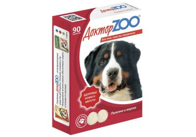 Лот: 16305202. Фото: 1. Доктор ZOO витамины для собак... Косметика для животных