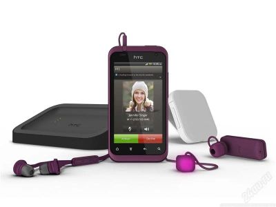 Лот: 2387903. Фото: 1. HTC Rhyme Purple продажа или обмен... Смартфоны