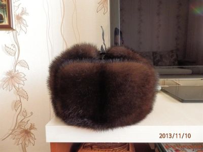 Лот: 3381675. Фото: 1. Ушанка норковая. Головные уборы