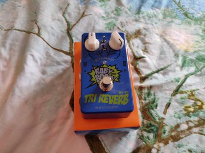 Лот: 13474889. Фото: 1. Biyang tri reverb rv-10 педаль... Гитарные эффекты и комбоусилители
