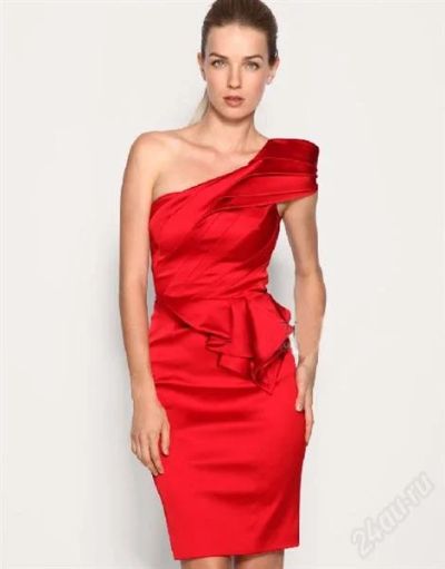 Лот: 977902. Фото: 1. Новое Алое платье Karen Millen. Другое (свадебная мода)