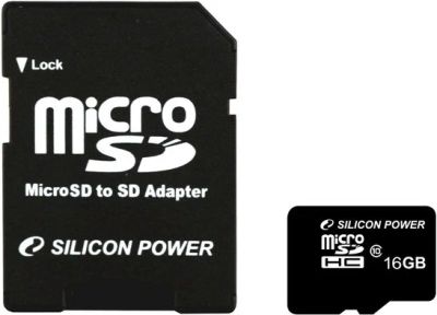 Лот: 3621438. Фото: 1. Micro SD / SD HC 16 GB Карта памяти... Карты памяти