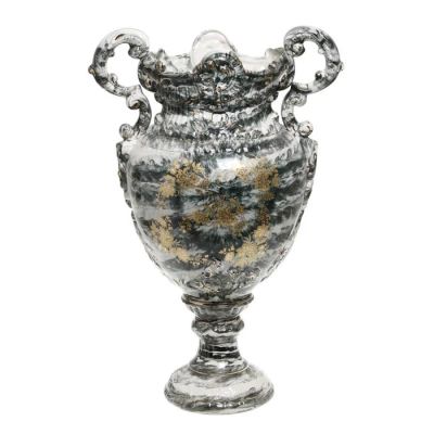 Лот: 6186934. Фото: 1. Ваза напольная "Руна" малахит... Вазы