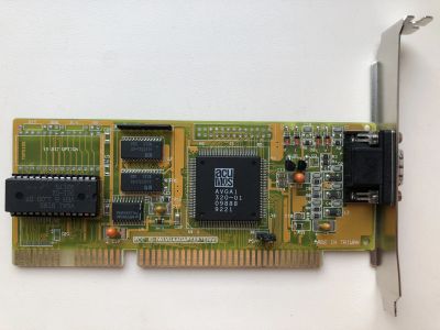 Лот: 25115614. Фото: 1. ISA 256Kb Acumos AVGA1 320-01... Видеокарты