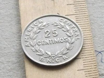 Лот: 16215869. Фото: 1. Монета 25 сентимо Коста-Рика 1948... Америка