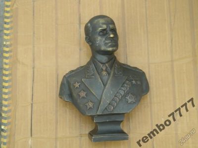 Лот: 5817591. Фото: 1. бюст конев. бронза.22см.лидер... Скульптуры
