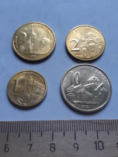 Лот: 20997020. Фото: 1. (№ 6856) Подборка монет Сербия... Наборы монет