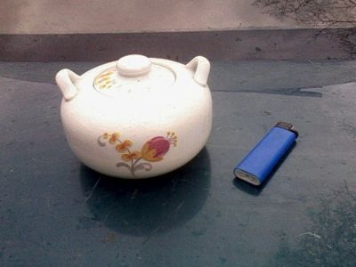 Лот: 7323630. Фото: 1. красивая фарфоровая ёмкость дфз... Фарфор, керамика