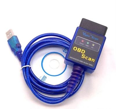 Лот: 4922653. Фото: 1. Адаптер OBD-II Elm 327 USB (сканер... Диагностическое оборудование, измерительный инструмент