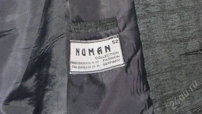 Лот: 293526. Фото: 1. Пиджак 100% хлопок, фирма NUMAN... Пиджаки