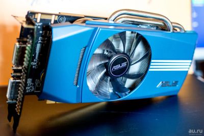 Лот: 7927188. Фото: 1. 1Gb ASUS GTX 460 DirectCU TOP... Видеокарты