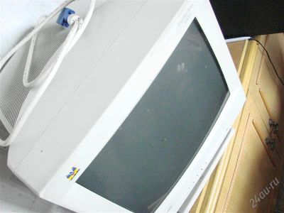 Лот: 1335287. Фото: 1. Монитор б/у, VievSonic, в раб... ЭЛТ-мониторы