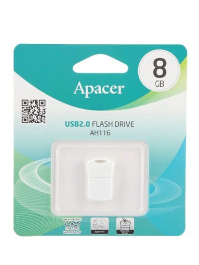 Лот: 10367698. Фото: 1. Флешка USB 2.0 8Gb Apacer AH116... USB-флеш карты
