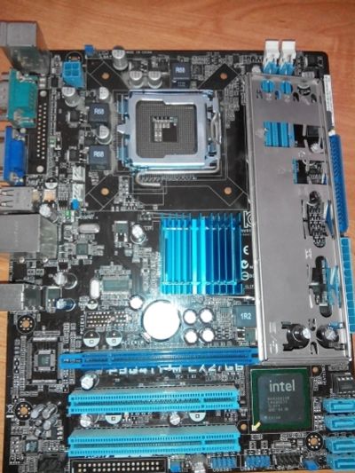 Лот: 13200452. Фото: 1. Материнская плата asus p5g41t-m... Материнские платы