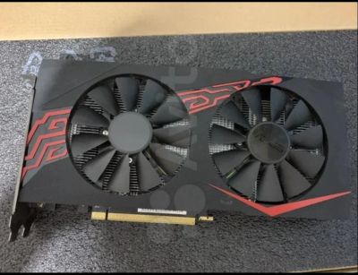 Лот: 17373790. Фото: 1. Видеокарта Asus amd Radeon rx... Видеокарты