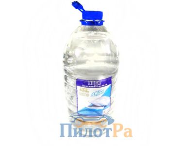 Лот: 8561205. Фото: 1. Вода дистилированная AQUA 5 литров. Другое (автохимия, масла, тюнинг)