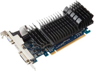 Лот: 16959740. Фото: 1. Asus GeForce GT 610 1GB GDDR3... Видеокарты