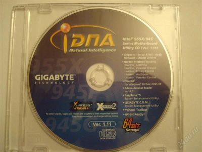 Лот: 1319859. Фото: 1. Диск для MB Gigabyte GA-945P-S3... Системные