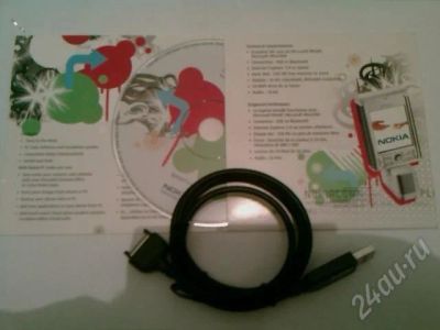 Лот: 601828. Фото: 1. NOKIA Кабель USB CA-53+диск. Дата-кабели, переходники