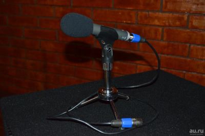 Лот: 8154934. Фото: 1. Кондесаторный, кардиоидный микрофон... Студийные микрофоны, радиомикрофоны и радиосистемы