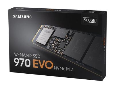 Лот: 12489519. Фото: 1. Новый! Samsung SSD 970 Evo M.2... SSD-накопители