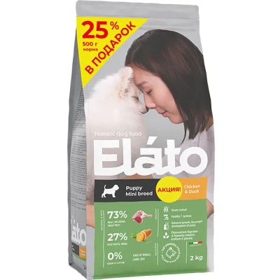 Лот: 20618768. Фото: 1. Elato (Элато) Holistic корм для... Корма