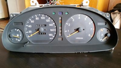 Лот: 11090058. Фото: 1. Щиток приборов Toyota Carina AT190... Салон