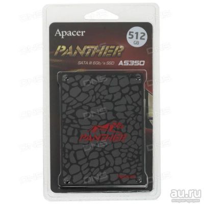 Лот: 15150506. Фото: 1. 512 Гб SSD-накопитель Apacer AS350. SSD-накопители