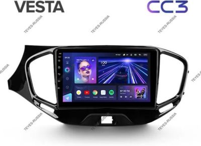 Лот: 20758990. Фото: 1. Магнитола Teyes CC3L Lada Vesta... Автомагнитолы