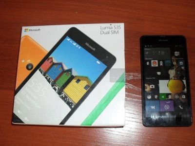 Лот: 7080946. Фото: 1. Nokia Microsoft Lumia 535 dual... Смартфоны