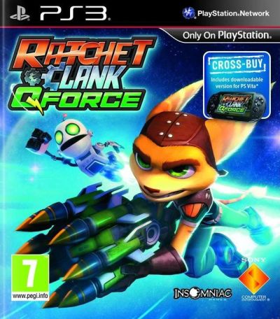 Лот: 11641743. Фото: 1. Ratchet & Clank QForce PS3. Игры для консолей