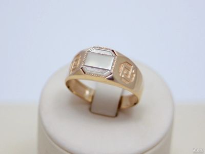 Лот: 13574696. Фото: 1. ЗОЛОТАЯ ПЕЧАТКА 3,62 ГРАММ. Кольца, перстни